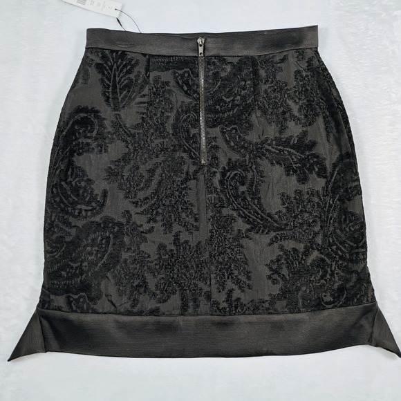 New W118 Walter Baker Black Angelica Skirt Flared Women's Sz 8 Whimsigoth Fairy - Picture 2 of 8